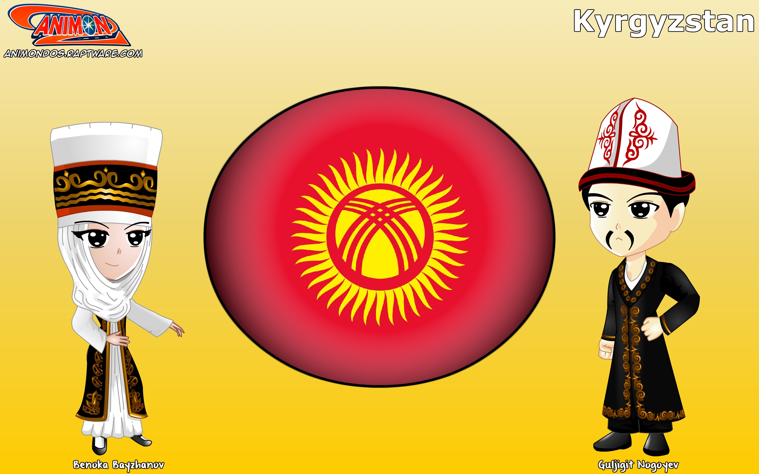 Chibi Kyrgyzstan - Animondos -