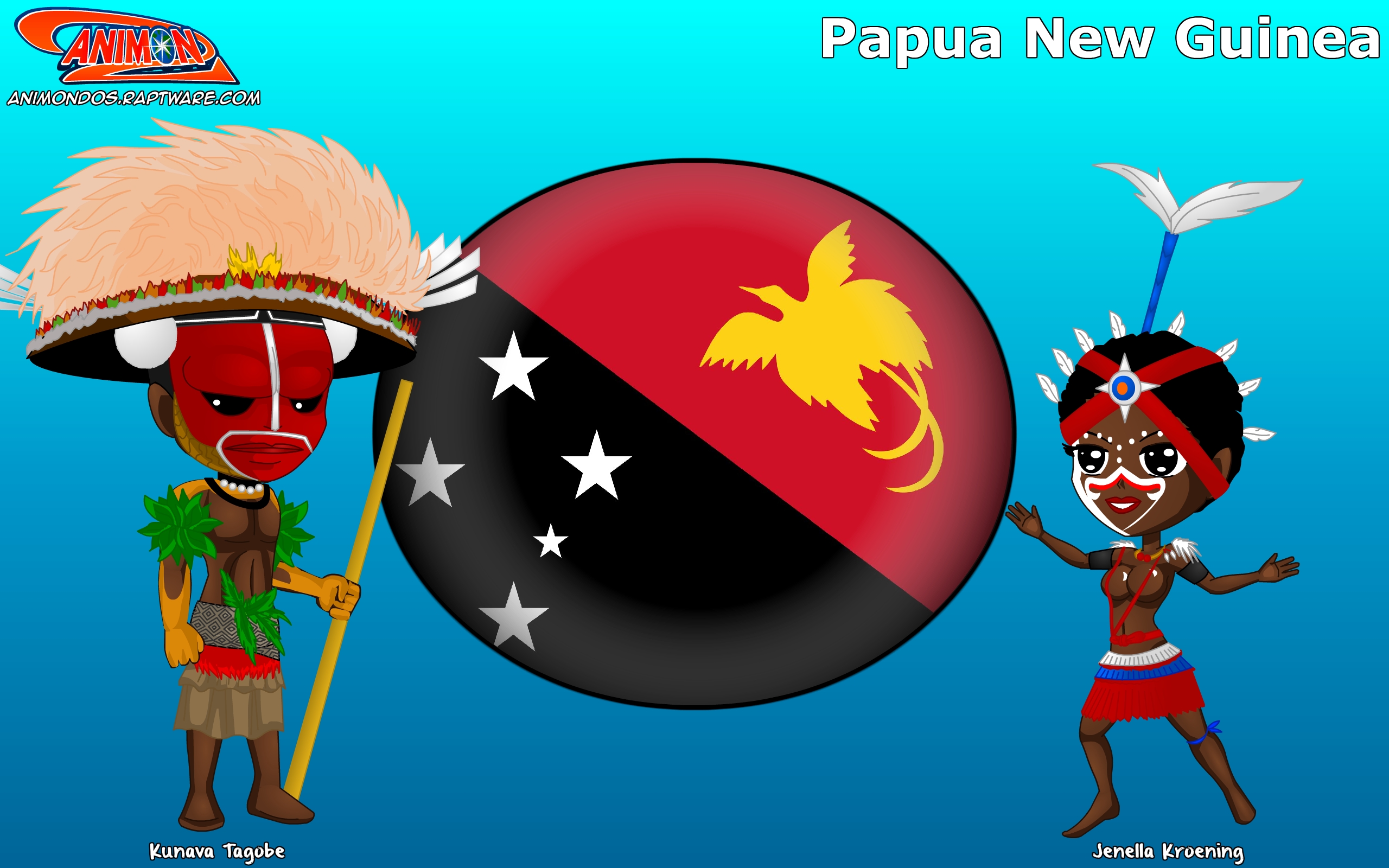 Chibi Papua New Guinea - Animondos -