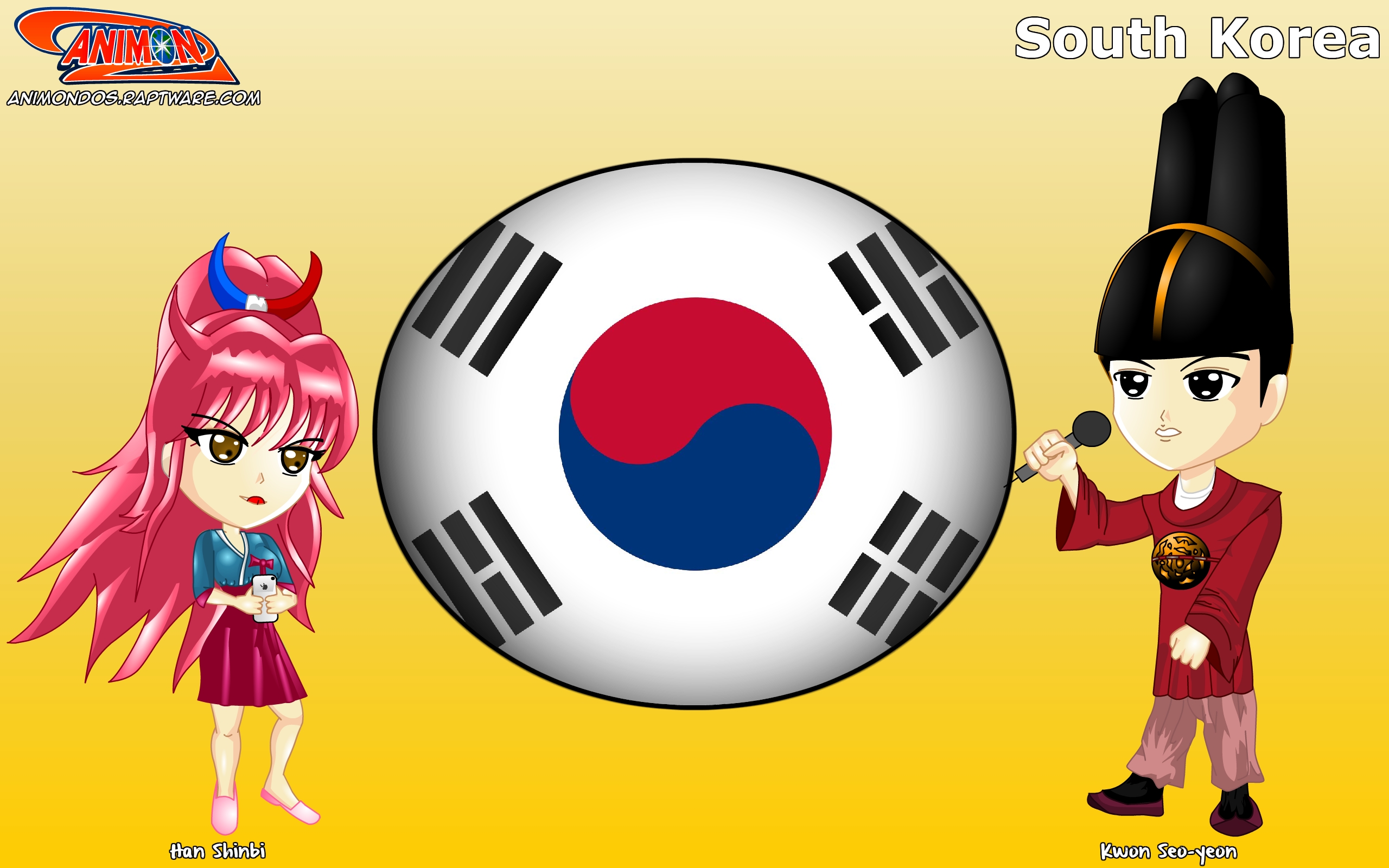 Chibi South Korea - Animondos -