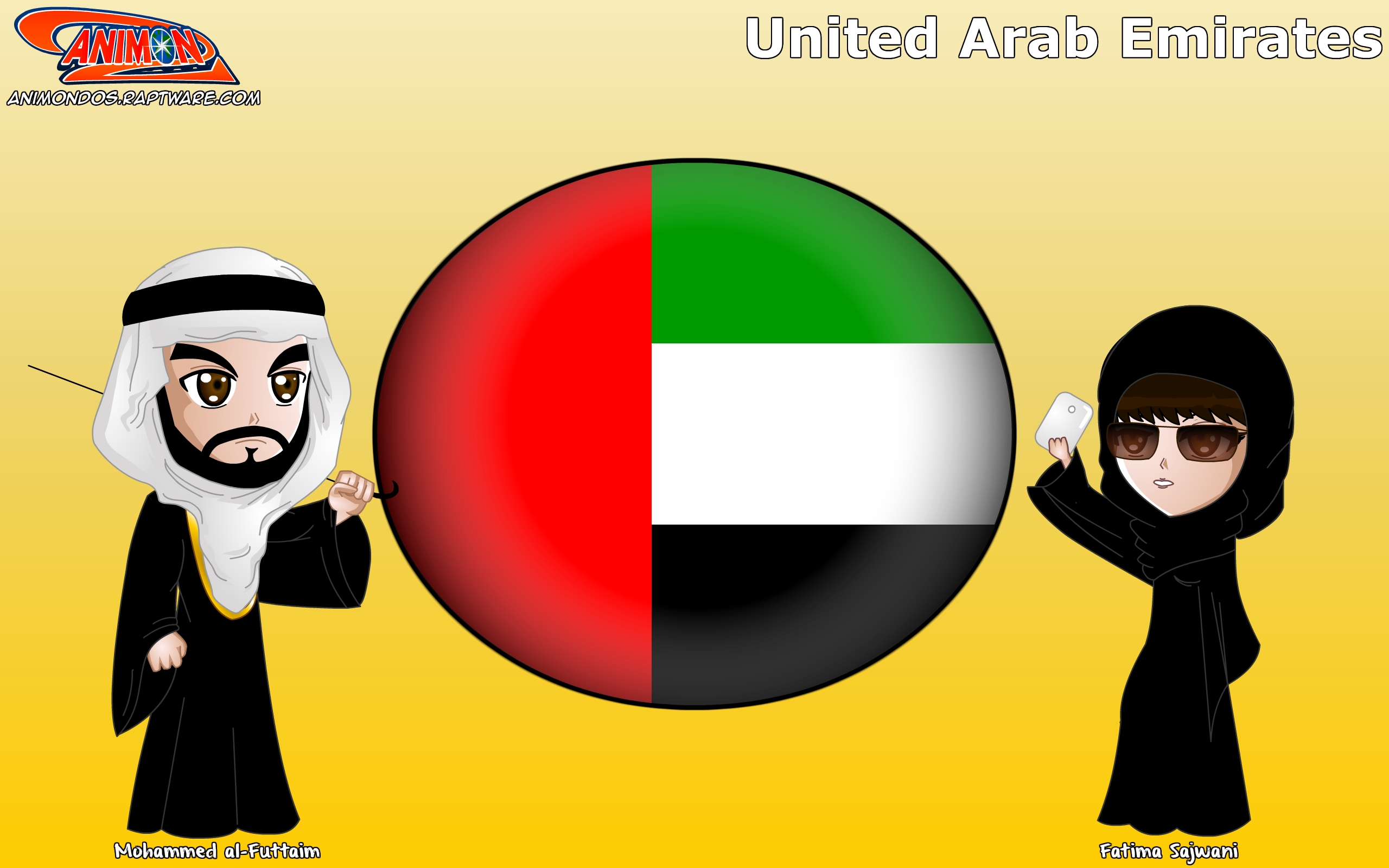 Chibi United Arab Emirates - Animondos -