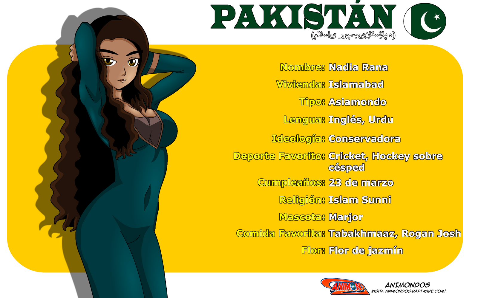 Perfil de Pakistan de Animondos