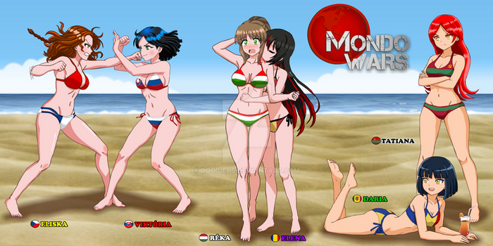 Europa central en bikini - Animondos