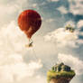 Behind the clouds