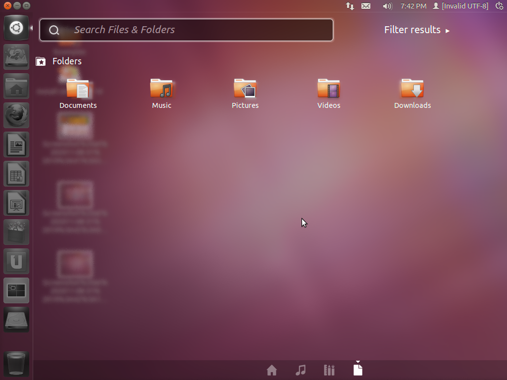 Ubuntu 11.10 Files and Folders