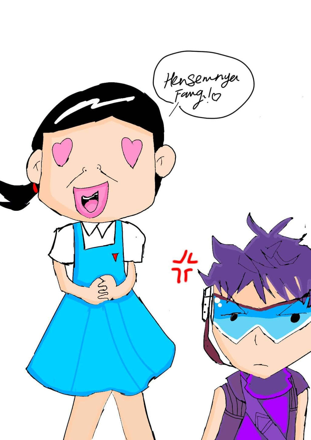Xena Lawak Kampus Fang Boboboy Galaxy By Estheryeehataro On Deviantart
