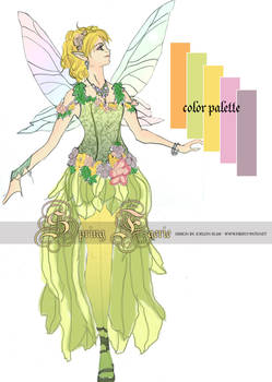 Spring Faerie Design