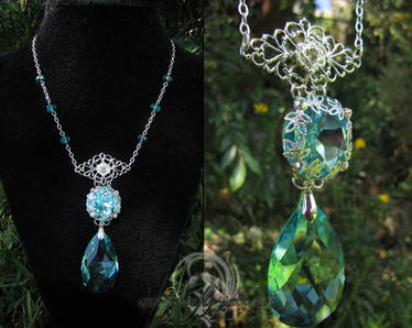 Celestial Droplet Necklace