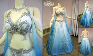 Belly Dancer Wedding Gown