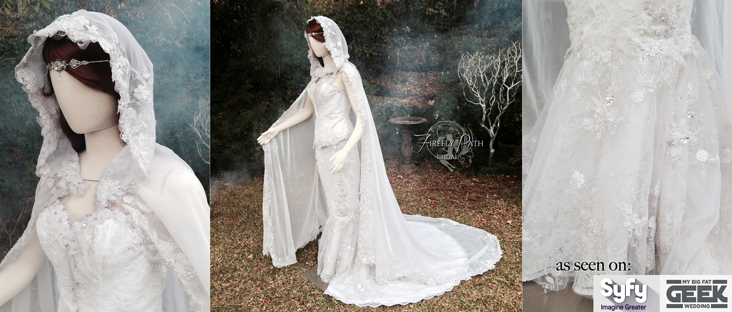 elf bridesmaid dresses The Elven Bride: Ethereal Fairytale Wedding Dress Photoshoot