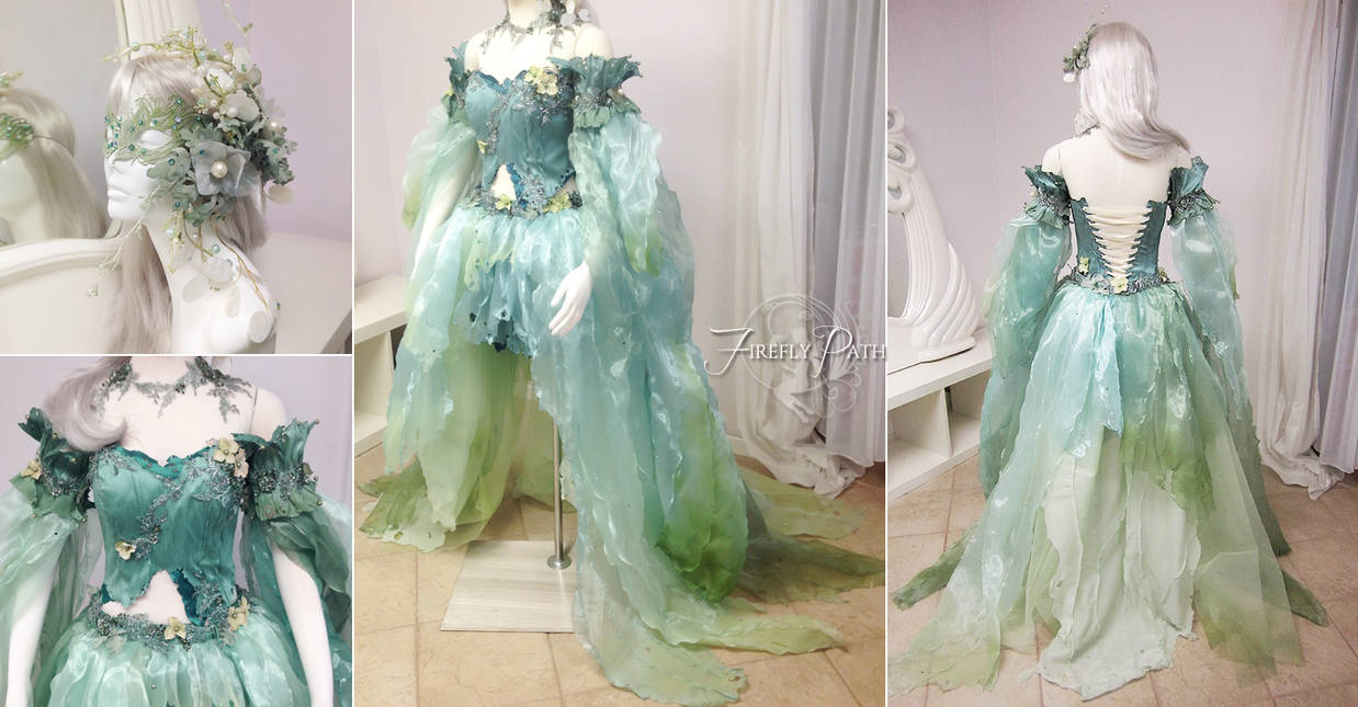 Seafoam Fairy Dress by Firefly-Path on DeviantArt Seafoam Fairy Dress by Firefly-Path on DeviantArt