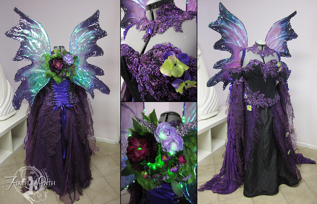 Dark Purple Faerie