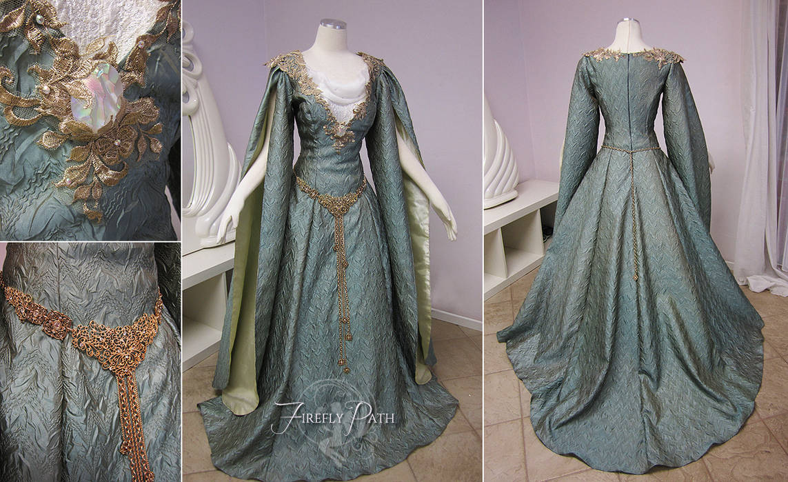 Galadriel Inspired Gown by Firefly-Path on DeviantArt Galadriel Inspired Gown by Firefly-Path on DeviantArt