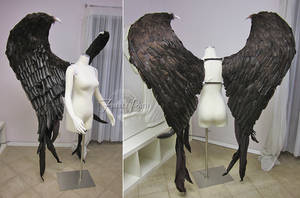 Maleficent Feather Wings