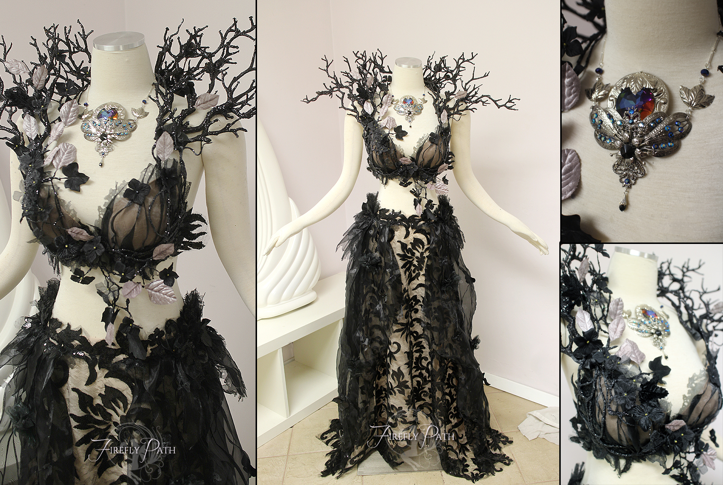 Unseelie Faerie Gown