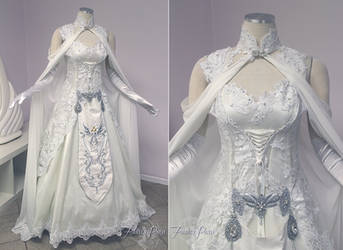 Princess Zelda Wedding Dress by Firefly-Path