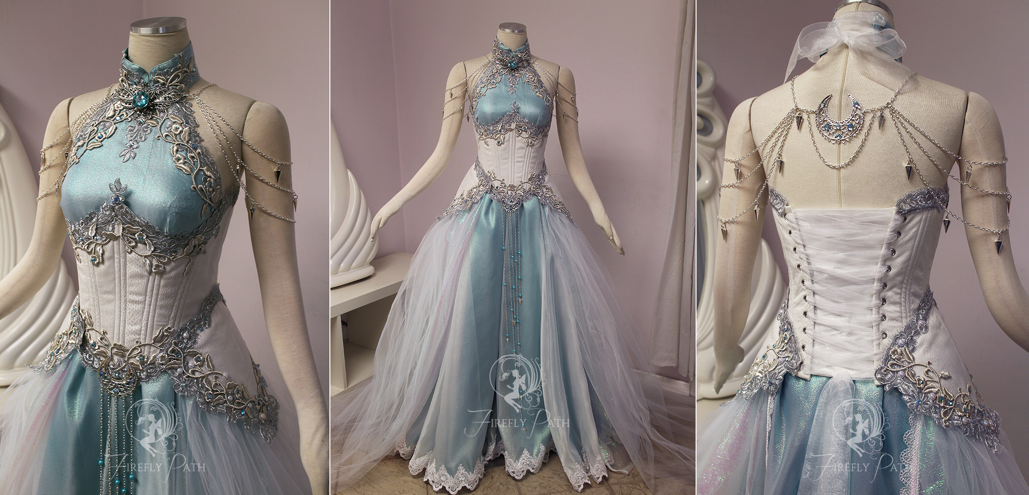 Moonlight Elven Gown by Firefly-Path on DeviantArt Moonlight Elven Gown by Firefly-Path on DeviantArt