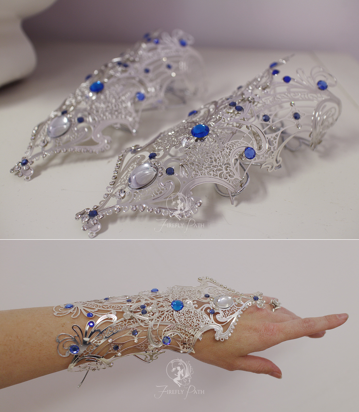 Princess Alyndra Elora Moonflower Gauntlets