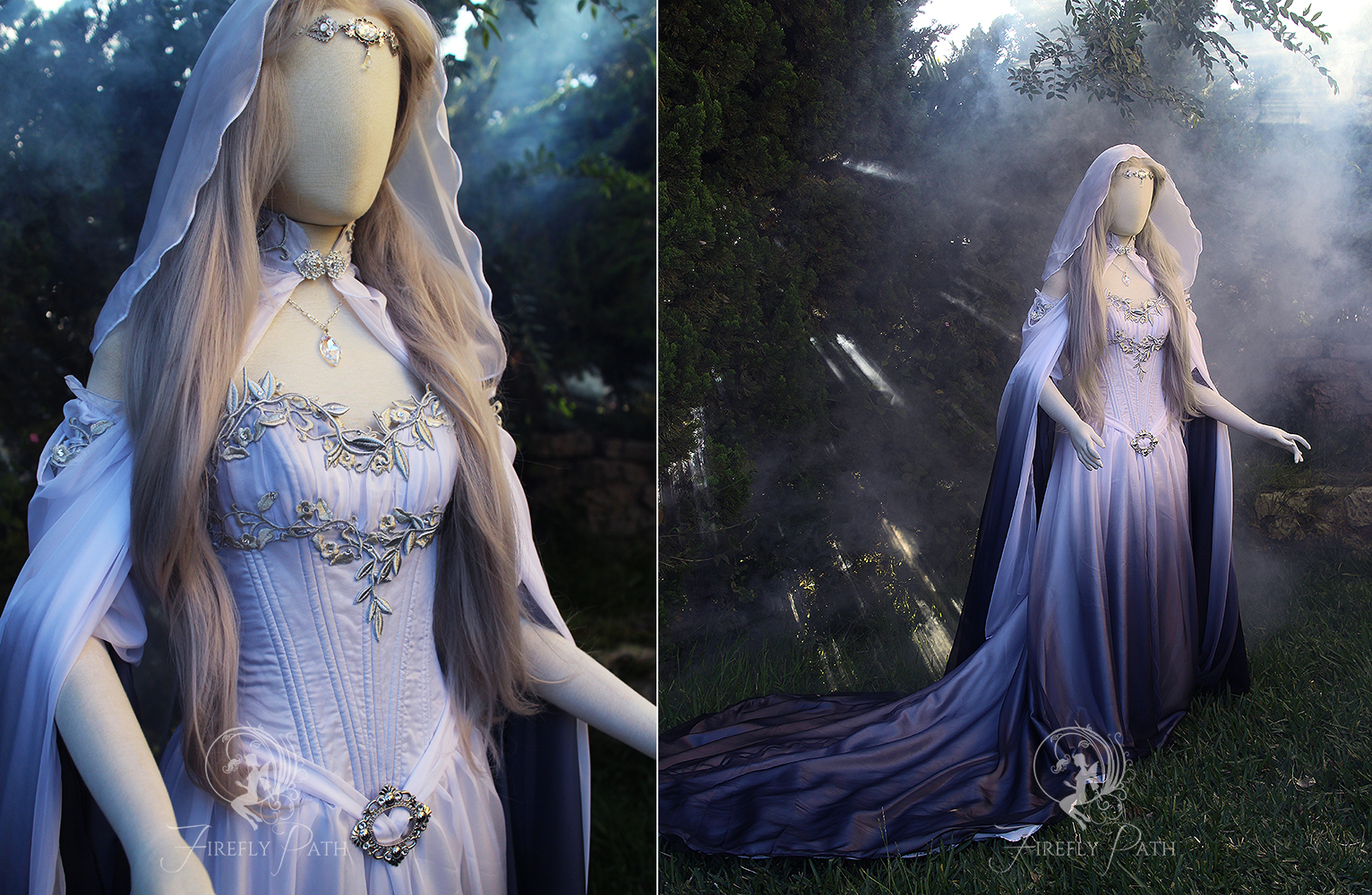 Silver Shadow Elven Gown by Firefly-Path on DeviantArt Silver Shadow Elven Gown by Firefly-Path on DeviantArt