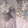 Champagne Pink Princess Gown Details