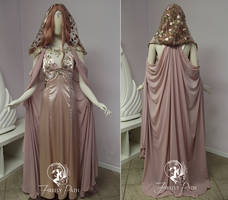 Elven Romance Gown and Cape