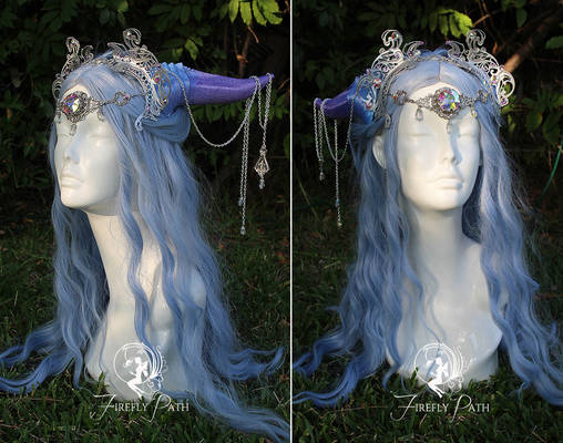 Amethyst Draconia Headdress