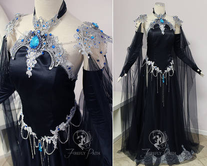 Shadow Sapphire Gown