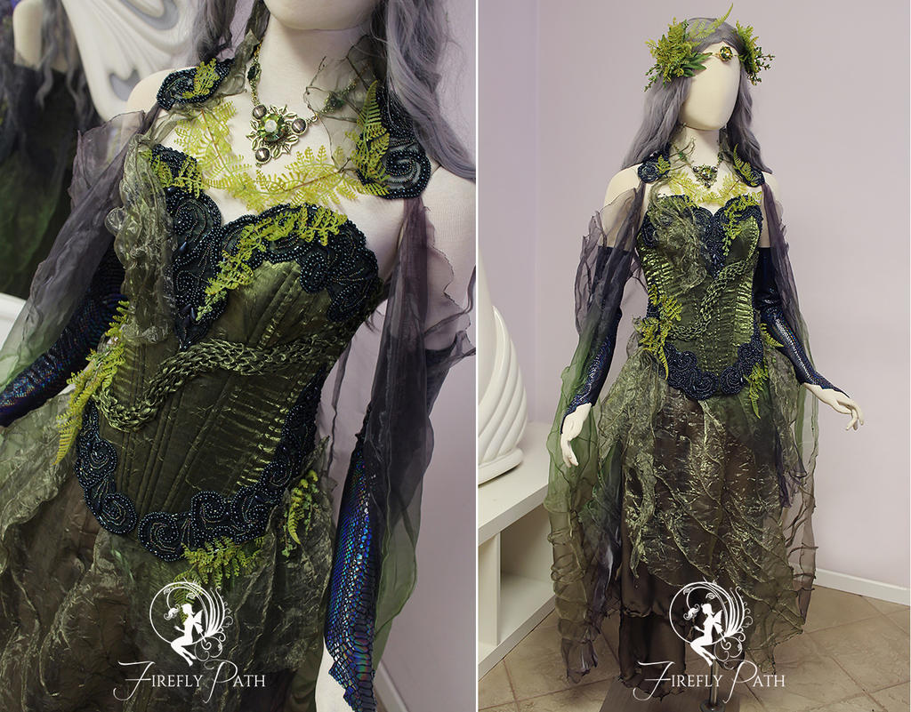 Forest Serpent Gown by Firefly-Path on DeviantArt