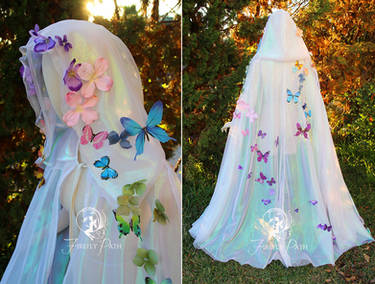 Iridescent Butterfly Cape