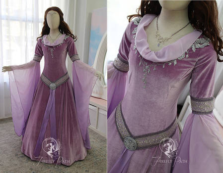 Lilac Medieval Gown