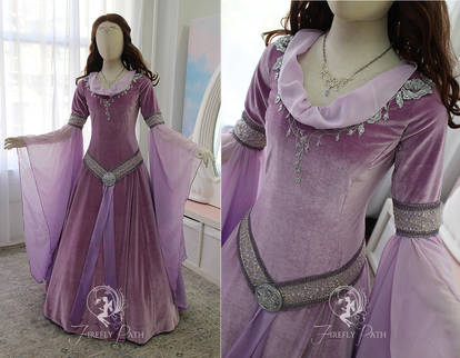 Lilac Medieval Gown