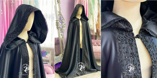 Elegant Gothic Cloak