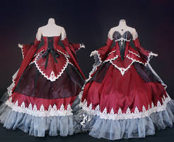 Gothic Dragon Ballgown: Rynaidrosa