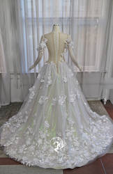 Fairy Bridal Gown Back