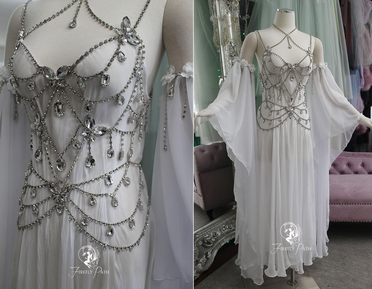 Crystal Web Gown by Firefly-Path on DeviantArt