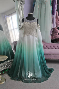 Forest Ombre Gown