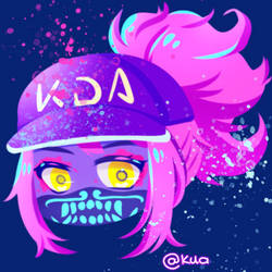 Akali K/DA by K-U-A