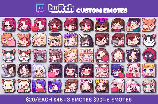 [C] Twitch Emotes pt 2