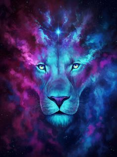 Galaxy lion by DawnFox123 on DeviantArt Galaxy lion by DawnFox123 on DeviantArt