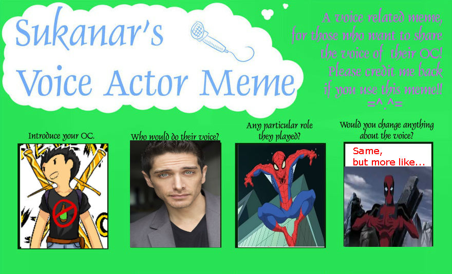 Voice Actor Meme (Steven Wilson