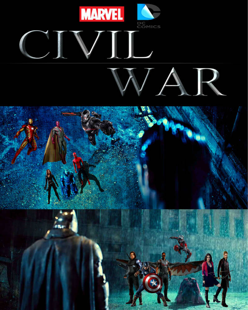 Marvel/DC: CIVIL WAR by MOBZONE24 on DeviantArt