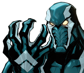 Agent Venom Space Knight #17 Render