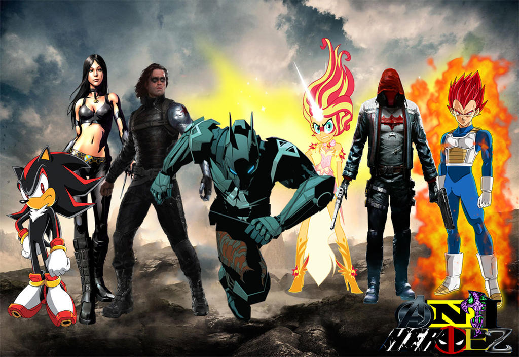 The New Anti-Heroez (Justice League Style)