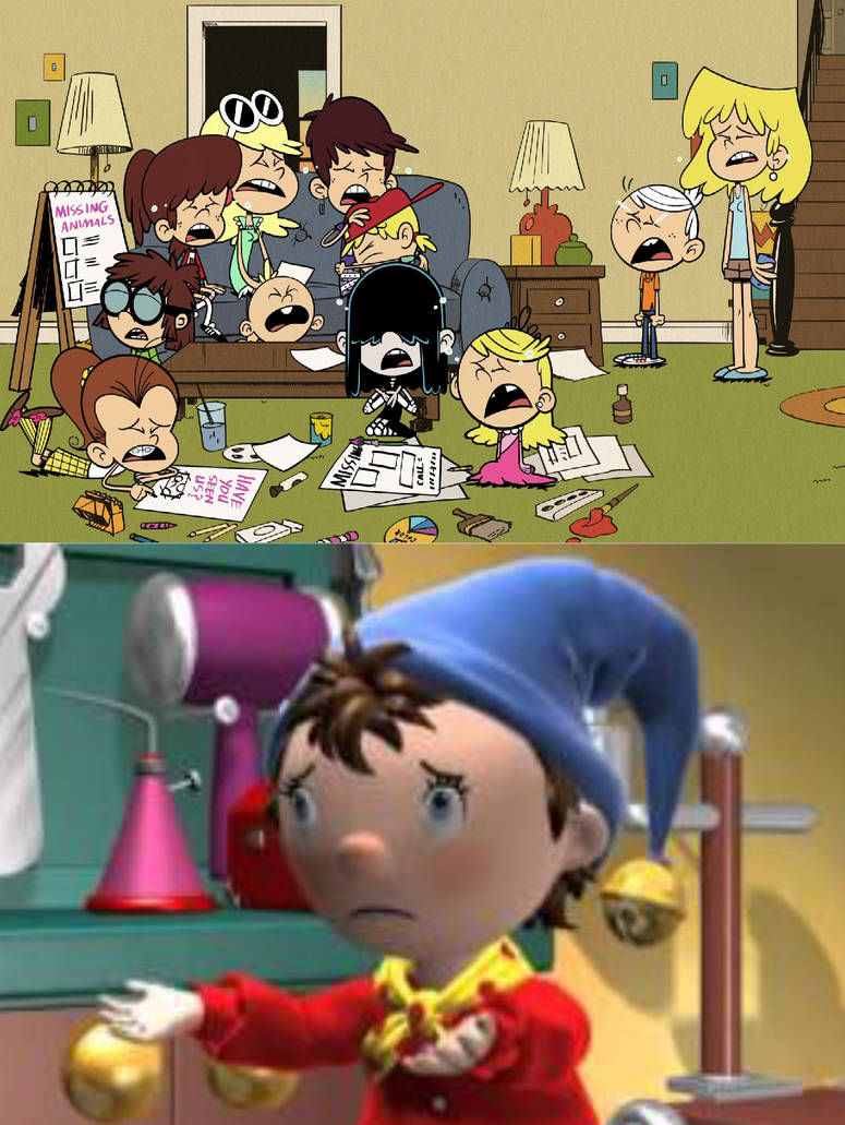Loud Kids Rage Noddy Felt Bad for The Loud Kids Crying by CatarinaEASR on DeviantArt