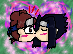 SASUTEN CHIBI KISS XDD