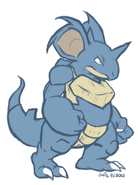 nidoqueen practice