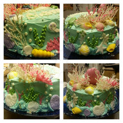 The little mermaid cake II