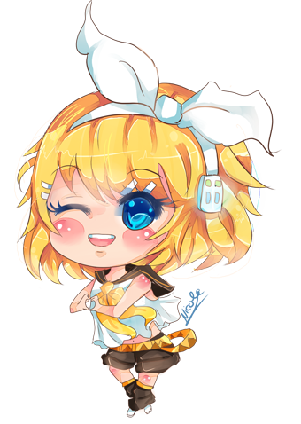 Rin (Vocaloid) Chibi