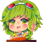 FREE Gumi Vocaloid Page buddy by KyouKaraa