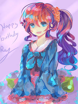 HBD Raayzel ~ *sketch*