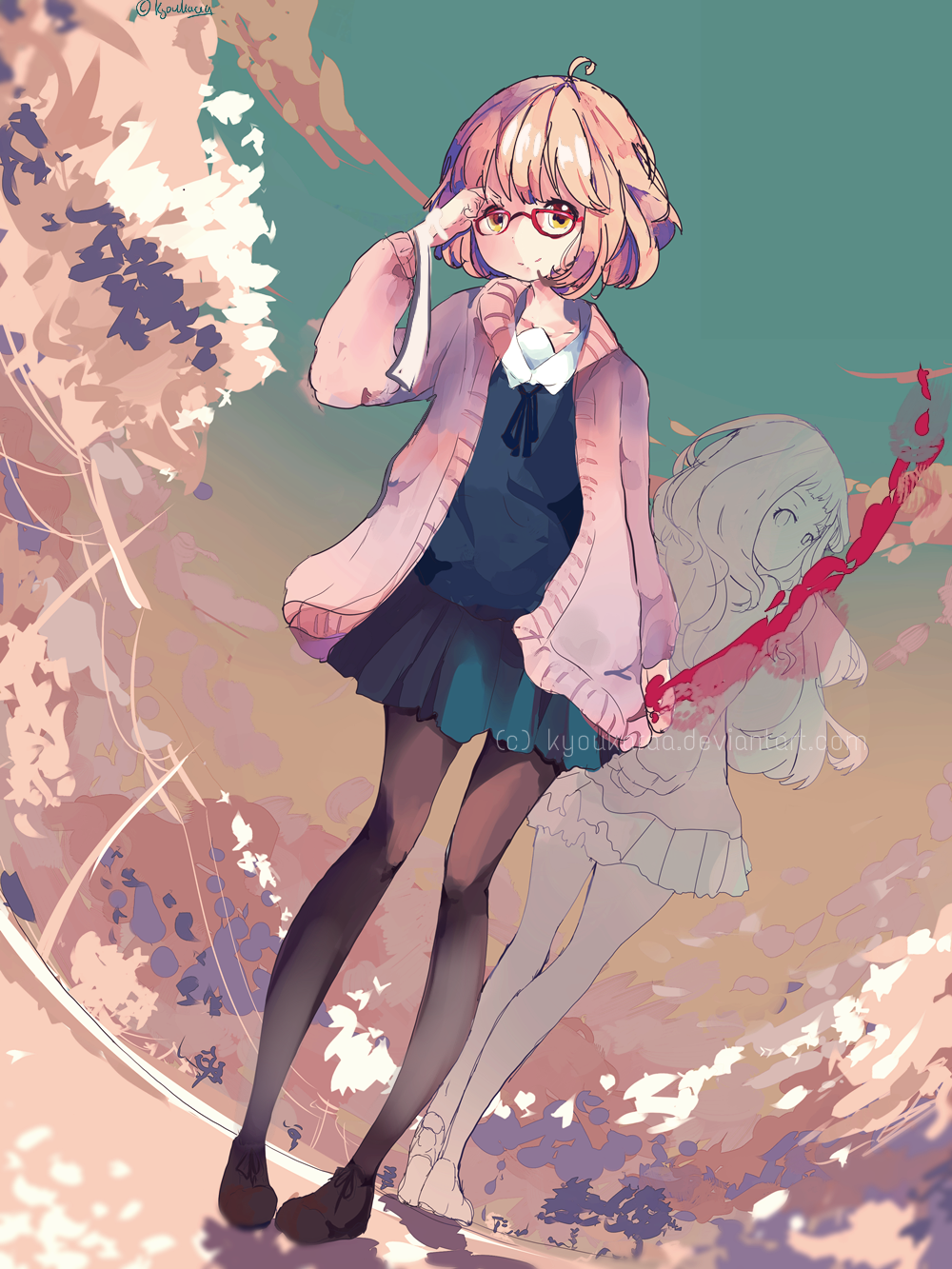 kyoukai no Kanata (+Speedpaint) by KyouKaraa on DeviantArt